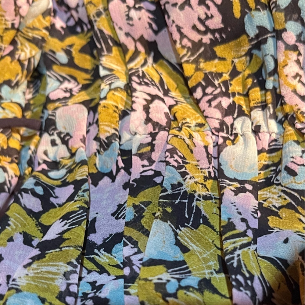 Free People Mabel revolve medium Printed Blouse boho - Picture 5 of 6